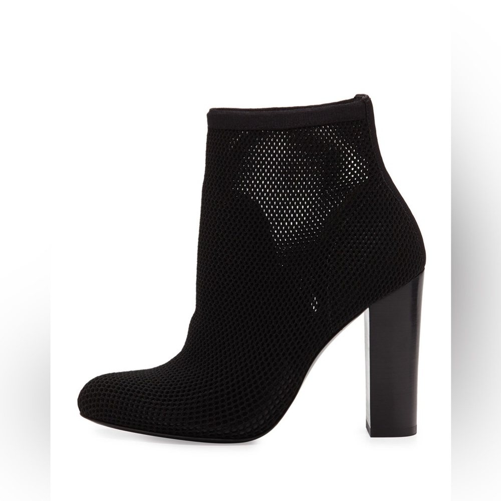 Alexander Wang Daga Stretch Mesh Ankle Bootie Black